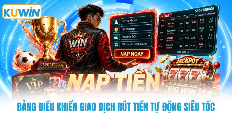 Bảng điều khiển giao dịch rút tiền tự động siêu tốc