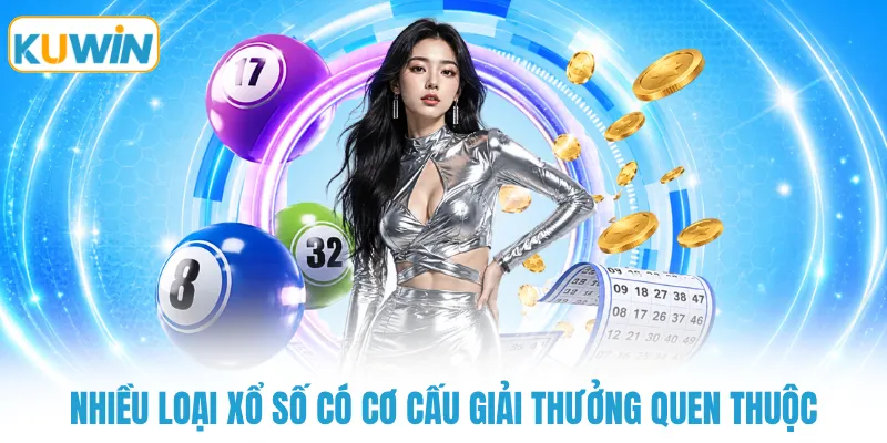 nhieu loai xo so co co cau giai thuong quen thuoc Nhiều loại xổ số có cơ cấu giải thưởng quen thuộc