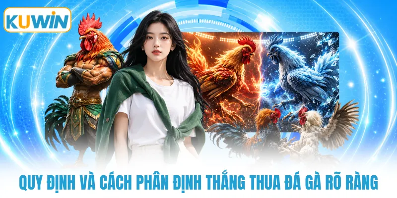 Quy định và cách phân định thắng thua đá gà rõ ràng